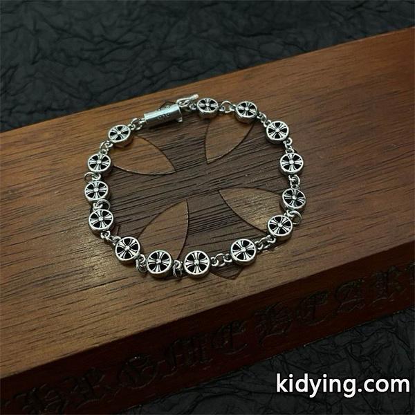2026新作 トレンド 限定 クロス ブレスレット おすすめ CHROME HEARTS クロムハーツ 偽物-5