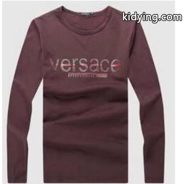 着心地を実感するヴェルサーチコピー 柔らかい手触り長袖Tシャツ 4色可選_ヴェルサーチ VERSACE_ブランド コピー 激安(日本最大級)-0