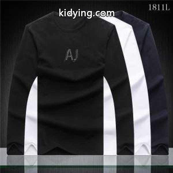 オリジナル 超目玉 長袖Tシャツ アルマーニ ARMANI 3色可選 2017秋冬_アルマーニ ARMANI_ブランド コピー 激安(日本最大級)-0