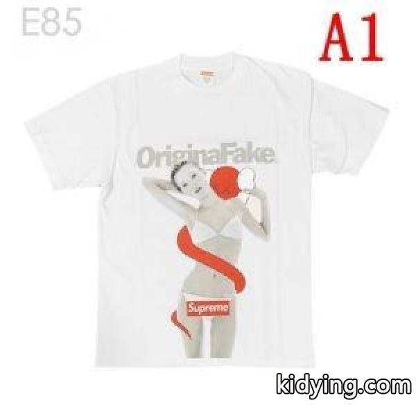 クール印象 シャツ/半袖 春夏らしい爽やかさ 2色可選 【2019年】夏のファッションSupreme Kate Moss Tee_シュプリーム SUPREME_ブランド コピー 激安(日本最大級)-1