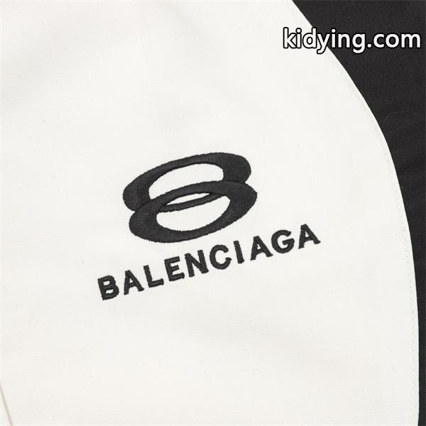 BALENCIAGA コピー 激安 バレンシアガ トラックジャケット メンズ レディース兼用 スポーツ ストリート モノトーン アウター ジップアップ ジャージ風-1