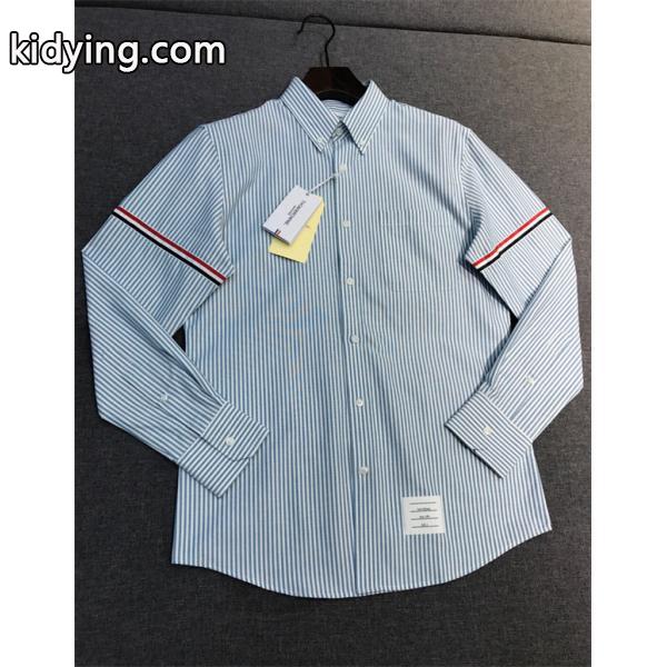 人气TOP❤THOM BROWNE トムブラウン長袖シャツコピー26SS トレンドおしゃれ通勤上質アイテム-1