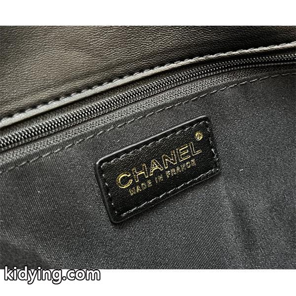 ブラックラムファー CHANEL 菱格ロゴ シャネル ショルダーバッグ スーパーコピー 1S3201 レディース エレガント-8