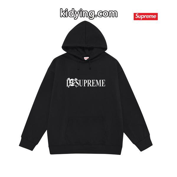 2025秋冬必須 防寒対策 ブラック 新作 ロゴ パーカー SUPREME シュプリーム コピー-0