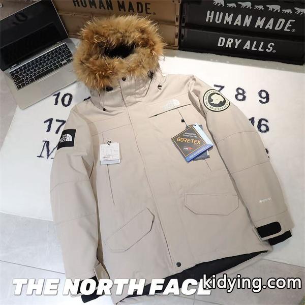 THE NORTH FACE ザノースフェイス 偽物 2025秋冬 ブラック 人気爆発 防寒 高耐久GORE-TEX ダウンジャケット-1