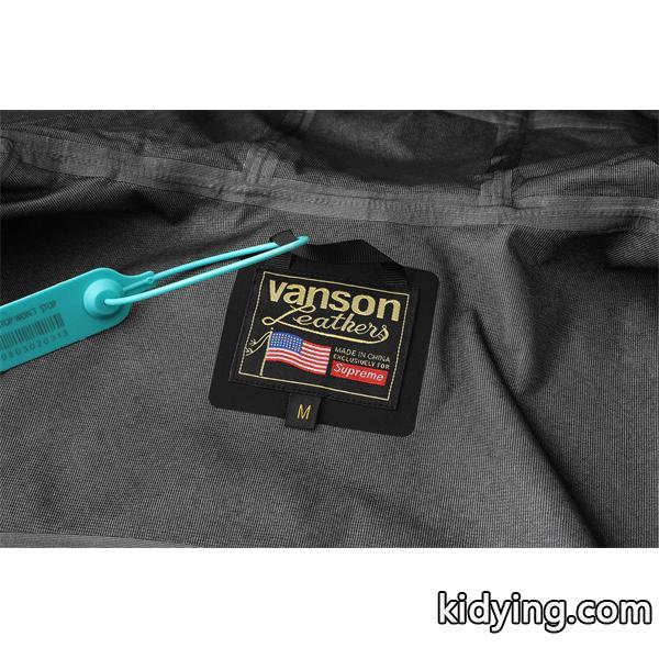 Supreme × Vanson 激安 FW25 GORE-TEX シェルジャケット メンズ 防水 刺繍ロゴ バイカー仕様 アウター (关键-9
