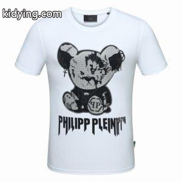 大人気ストリート 2018年流行 フィリッププレイン PHILIPP PLEIN 半袖Tシャツ 2色可選_フィリッププレイン PHILIPP PLEIN_ブランド コピー 激安(日本最大級)-1