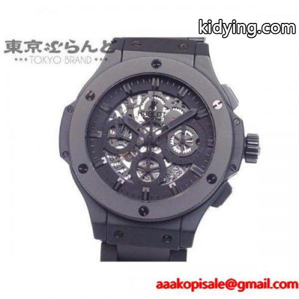 ウブロ HUBLOT アエロバン オールブラック ブラックセラミック 腕時計 メンズ 自動巻き-0