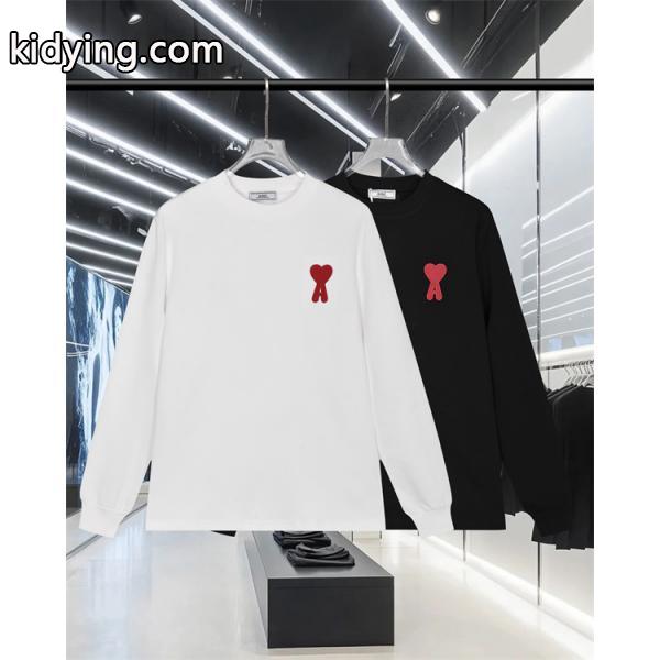 ポイント 万能 シルエット 定番 上品 スウェット AMI PARIS アミ パリス コピー-8