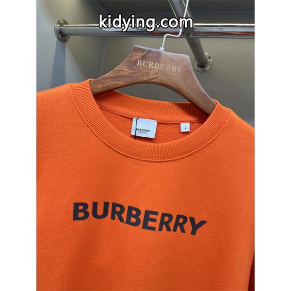 黒色白ロゴシンプルデザイン Burberry 秋冬定番愛用 バーバリー スーパーコピー パーカー 日常使い万能-1