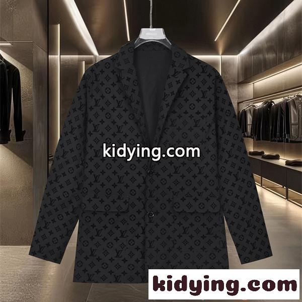 メンズ テーラードジャケット LOUIS VUITTON ルイヴィトン コピー 秋冬 カジュアル 総柄 高級感-0