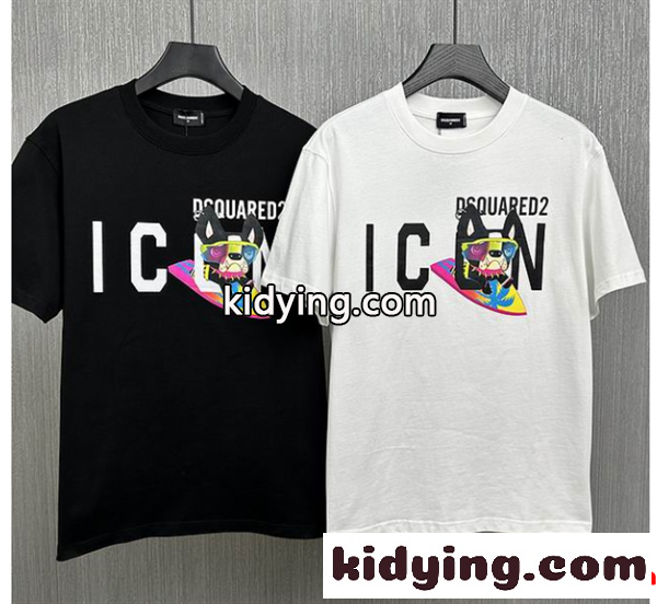 トレンドのチェック 先取り春夏限定新作 半袖Tシャツ この夏押さえておきたい ディースクエアード DSQUARED2 2色可選_ディースクエアード DSQUARED2_ブランド コピー 激安(日本最大級)-0