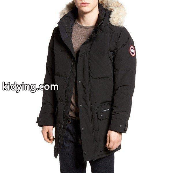 カナダグース ジャケット・ブルゾン アウター メンズ Canada Goose Emory Genuine Coyote Fur Trim Parka Black :36-2b5er79b0o-0236:asty-shop2 - 通販ショッピング-0