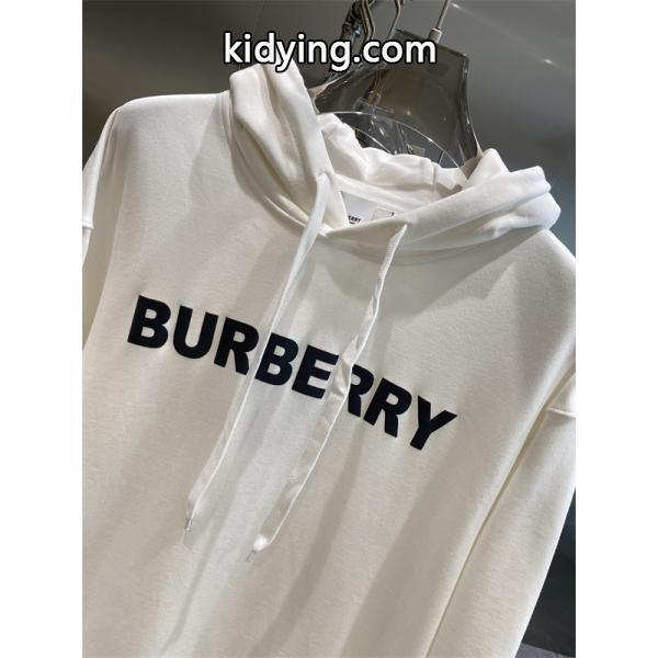 Burberry 黒白 2 色展開 秋冬定番愛用 バーバリー スーパーコピー パーカー クオリティ 季節限定モデル-1