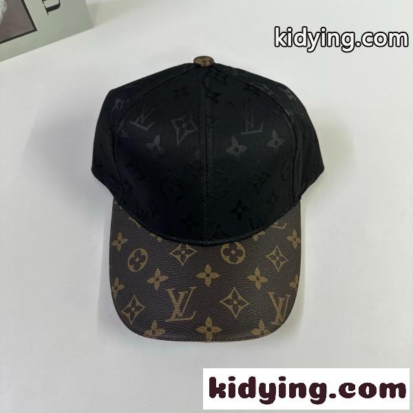 Louis Vuitton ルイヴィトン 2026新作 モノグラムベースボールキャップ ジャカードロゴ 総柄デザイン サイズ調節可能 人気-5