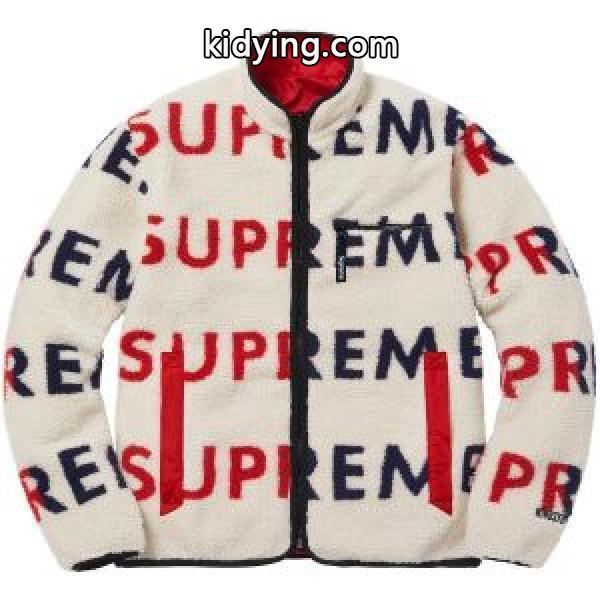 Jacket シュプリーム SUPREME ブルゾン 3色可選 Supreme 18FW Reversible Logo Fleece 今年人気定番_ジャケット パーカー セーター コート_メンズファッション_スーパーコピーブランド激安通販 専門店-0