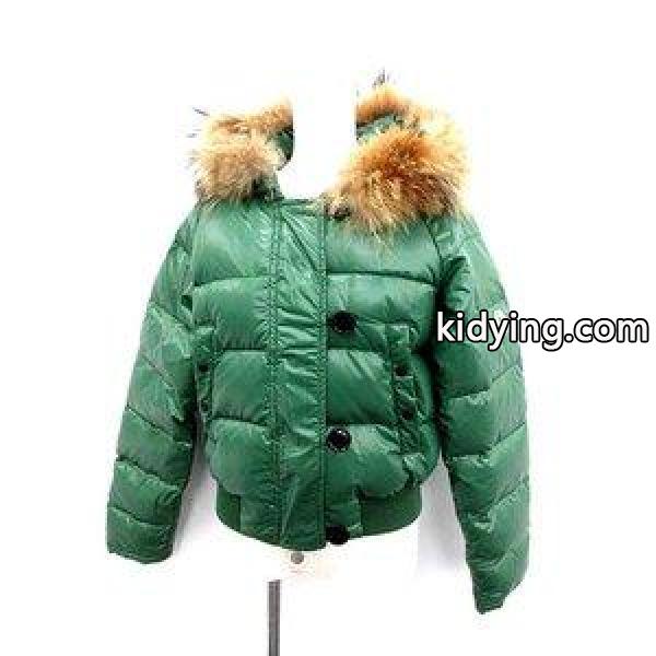 モンクレール MONCLER アルベルタ Alberta ダウンジャケット ナイロン 1 緑 /YM レディース【中古】【ベクトル 古着】 :081-301711270010:ブランド古着販売のベクトル - 通販ショッピング-0