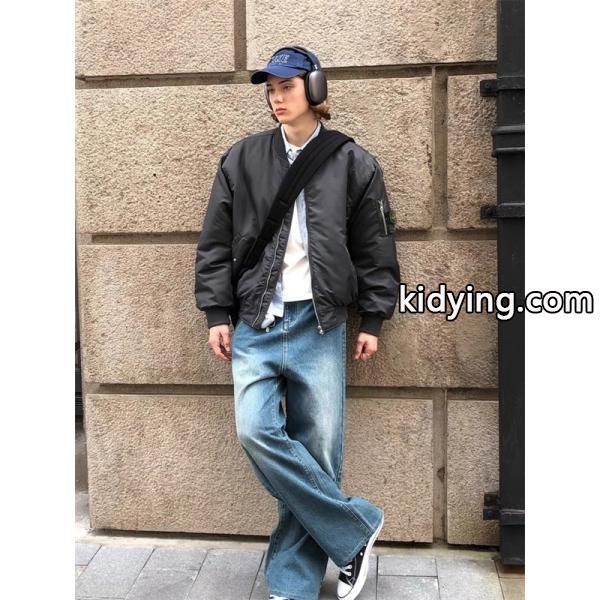 グレー 無骨デザイン ストリート映え 定番 人気 STONE ISLAND ストーンアイランド コピー ブルゾン-5