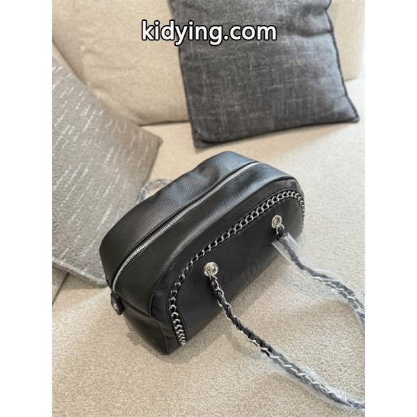 2025秋冬 シーズン限定 ブラック CHANEL シャネル 偽物 人気必須 ショルダーバッグ-8
