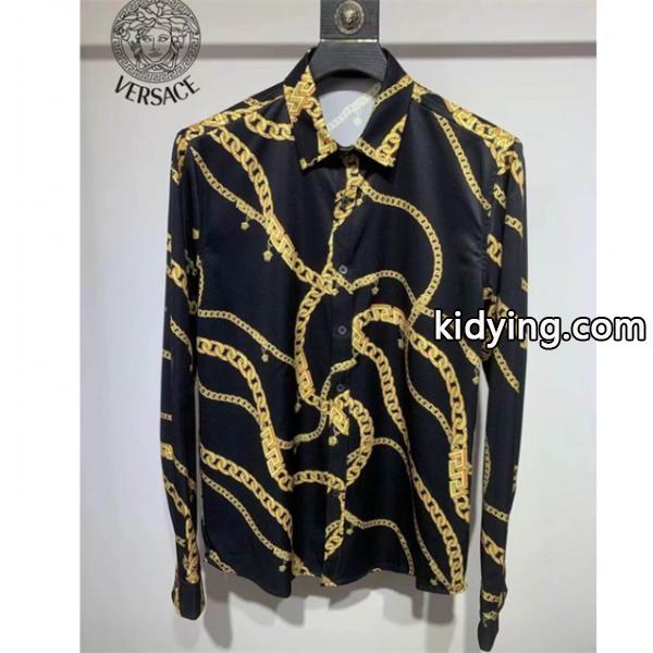 カジュアルに着こなし ヴェルサーチVERSACE 長袖 /ロンT/ロングT/ロングTシャツ 超カッコイイ　春夏爽やかな新作が流行り_ヴェルサーチ VERSACE_ブランド コピー 激安(日本最大級)-0