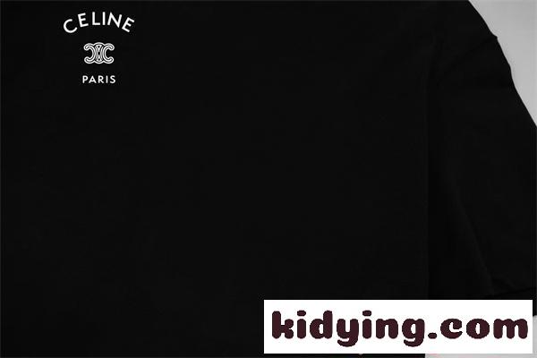 人気新作 ロゴTシャツ メンズ CELINE セリーヌ コピー 高級感 シンプル お洒落 トレンド-7