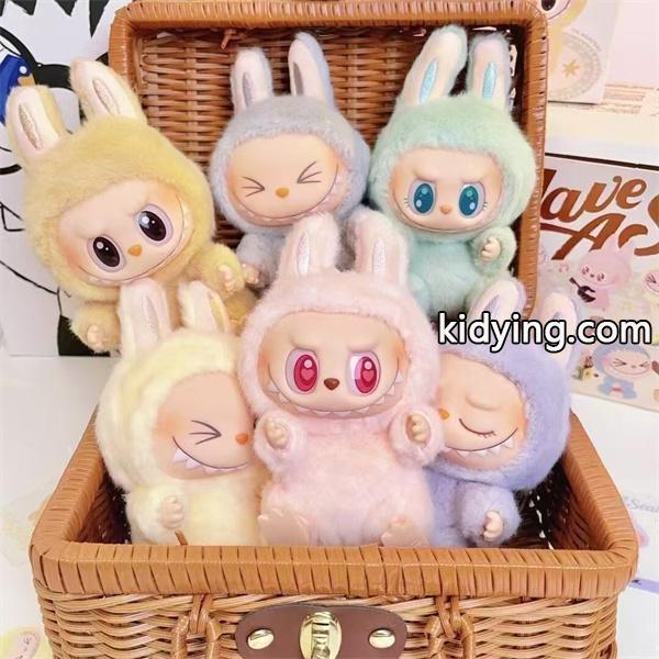ポップマート  激安 LABUBU ラブブ 二代 坐りぬいぐるみ 6体セット ふわふわ素材 コレクション ドール フィギュア-2