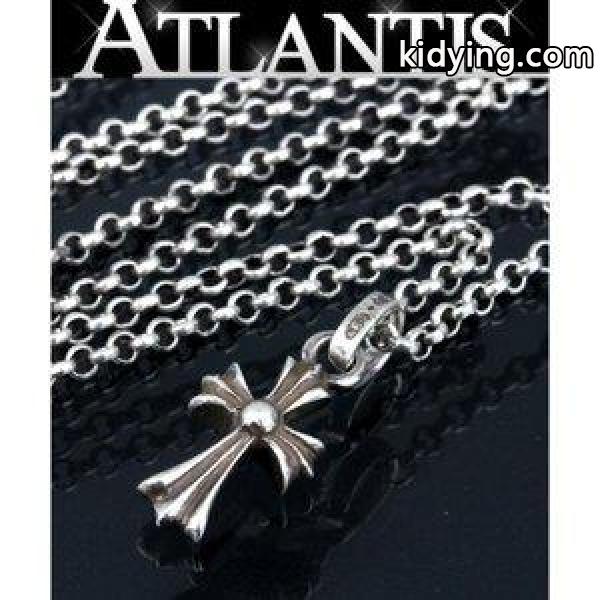 CHROME HEARTS 銀座 クロムハーツ ベビーファットクロス ロールチェーン ネックレス 18インチ :074854:atlantis - 通販ショッピング-0
