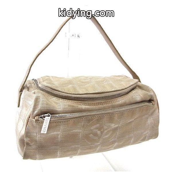 Chanel バッグ ハンドバッグ ニュートラベルライン ベージュ系 シルバー レディース 中古 Bag :Y2768:ブランドデポTOKYO - 通販ショッピング-0