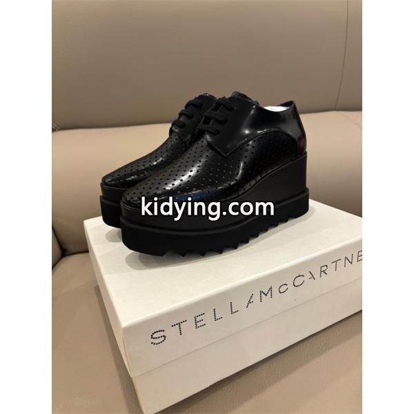 2026新作 厚底シューズ ブラック×ベージュ パンク STELLA McCARTNEY ステラマッカートニー コピー-6