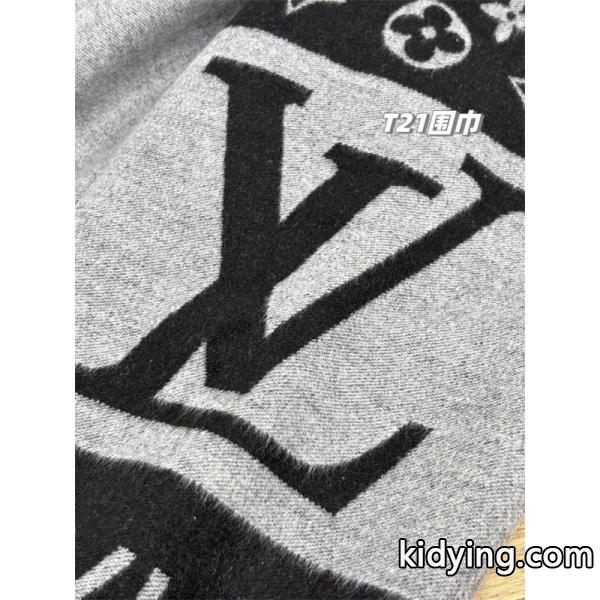 穏やか グレー 2025秋冬注目・上品シック LOUIS VUITTON ルイヴィトン スーパーコピー マフラー-5