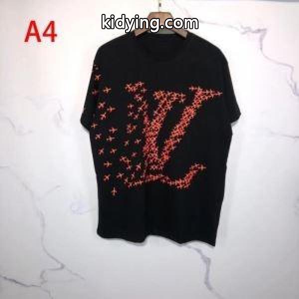 春夏になると流行する 多色可選 ルイ ヴィトン 春夏らしくて軽やかにする LOUIS VUITTON 半袖Tシャツ_ルイ ヴィトン LOUIS VUITTON_ブランド コピー 激安(日本最大級)-3