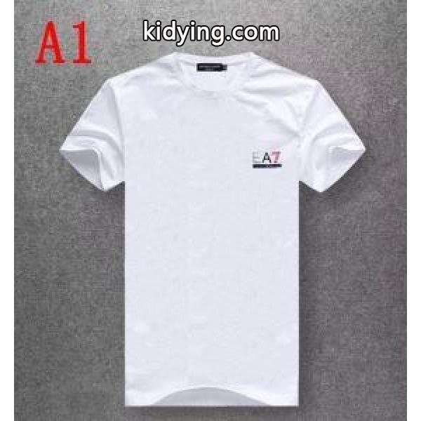 オシャレに圧倒的な人気の 半袖Tシャツ 19年春夏のトレンド激安 アルマーニ ARMANI_アルマーニ ARMANI_ブランド コピー 激安(日本最大級)-0