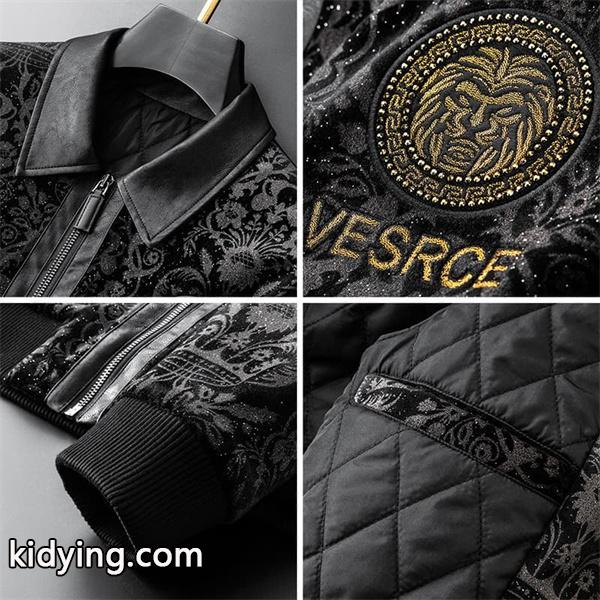暖かい品質の高い ヴェルサーチ 中綿入りジャケットVERSACE _ブランド コピー 激安(日本最大級)-3
