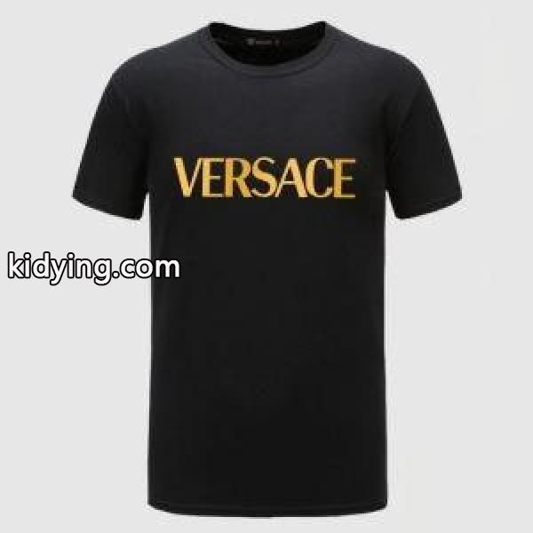 多色可選 心踊るおしゃれスタイル ヴェルサーチ通勤向けのコーデにも VERSACE半袖Tシャツ 一年中着回しの効く_ヴェルサーチ VERSACE_ブランド コピー 激安(日本最大級)-0
