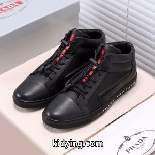 主役になる存在感 2017秋冬季超人気プラダ PRADA ハイトップシューズ_スニーカー、靴_メンズファッション_スーパーコピーブランド激安通販 専門店-0