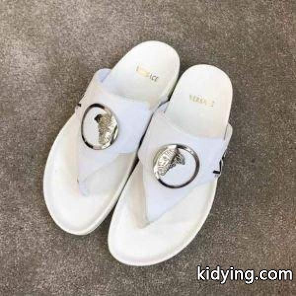 2色可選 2019春夏の必須アイテム サンダル 新着アイテム最安値販売 ヴェルサーチVERSACE 海外のファッション新品_ヴェルサーチ VERSACE_ブランド コピー 激安(日本最大級)-1