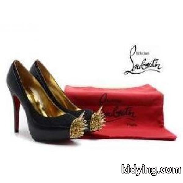 お買い得高品質のCHRISTIAN LOUBOUTIN スパイクスダッズ ルブタン 靴 コピー レディース パンプス ブラック_クリスチャンルブタン CHRISTIAN LOUBOUTIN_ブランド コピー 激安(日本最大級)-0