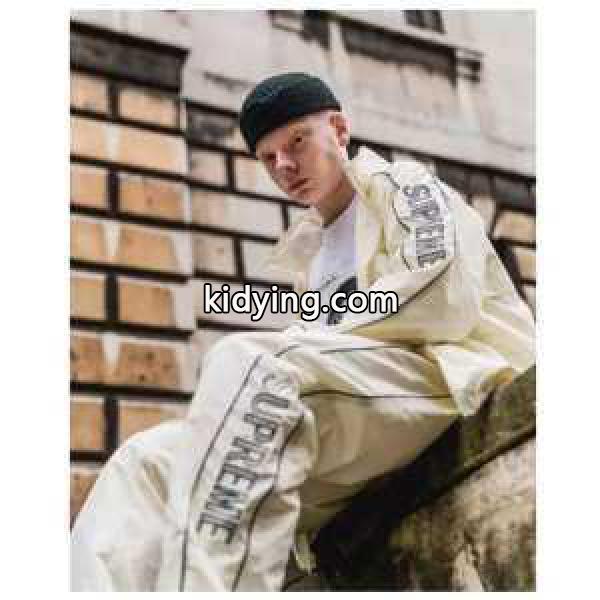 3色可選 17SS SUPREME チノパン striped logo warm up pant 個性的なデザ_ブランド ジーンズ_メンズファッション_スーパーコピーブランド激安通販 専門店-0