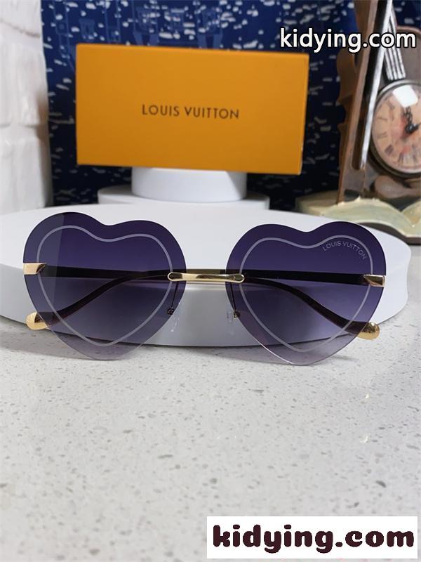 サングラス ルイヴィトン コピー レディース ハート型 ビッグフレーム 小顔効果 可愛い 個性派 UVカット Louis Vuitton-9