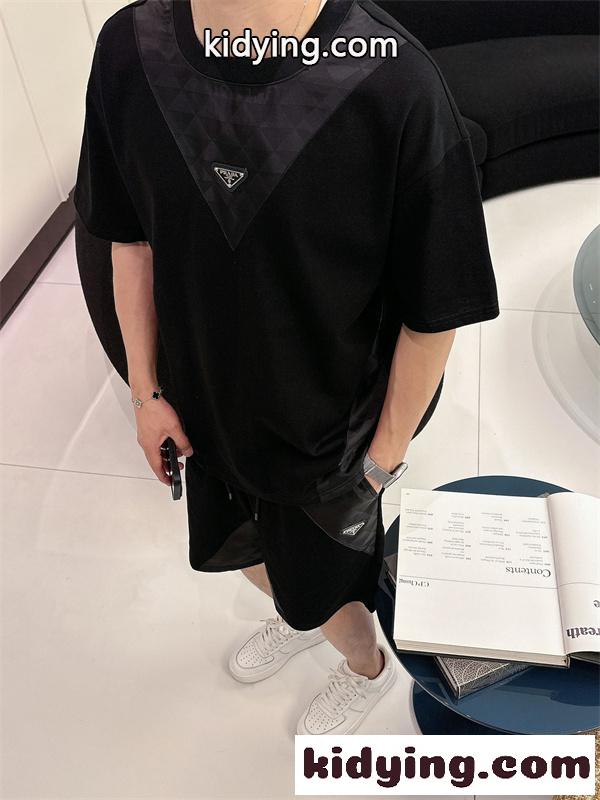 超人気2026☆プラダセットアップコピーPRADA メンズトレンド春夏新作大人っぽく上品-2