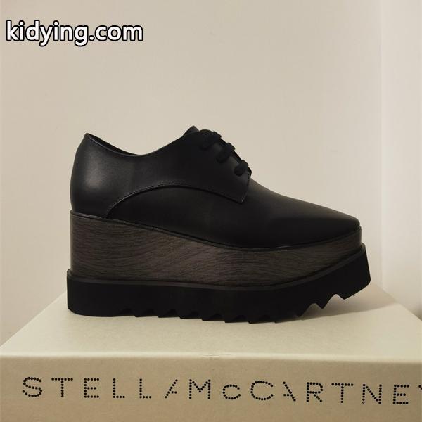 2026新作 ブラック STELLA McCARTNEY ステラマッカートニー コピー 厚底シューズ シンプル 洗練-8