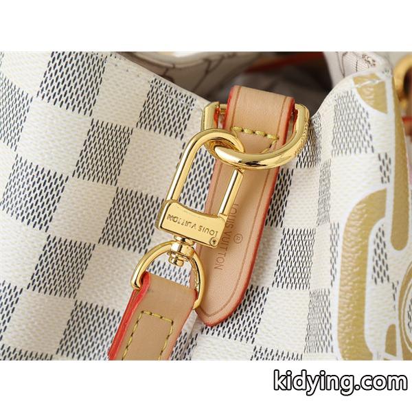 当店イチオシ 可愛い配色 トレンド LOUIS VUITTON ルイヴィトン コピー バケットバッグ-4