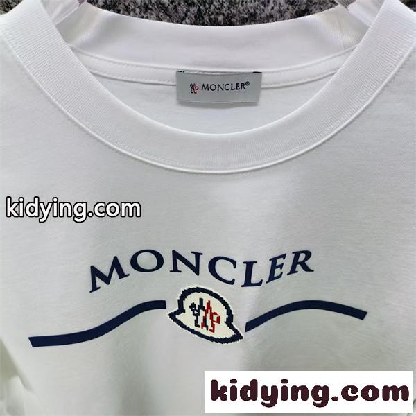 エンブレムモチーフ フロントプリント すっきりコーデ MONCLER モンクレール コピー 半袖Tシャツ 好印象アイテム-2