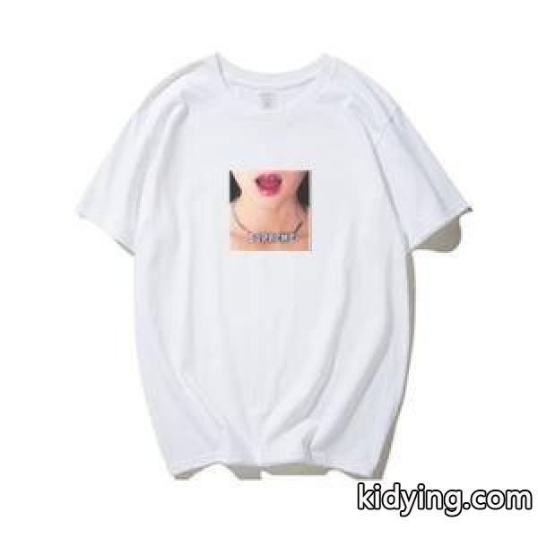 春 夏人気セール 新作登場 シュプリームTシャツ 値段 最安値2018 Necklace Tee “White”18SS 薄地 個性派 セックス メンズ レディース Tシャツ 6色可選-3