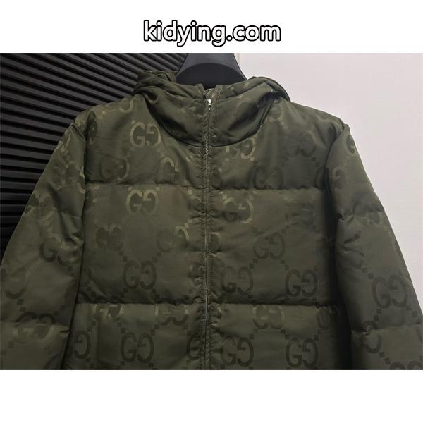 グッチ コピー 2025秋冬 防寒 ネイビー GUCCI ダウン 売れ筋注目 大人モード-5