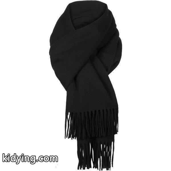 カナダグース マフラー・ストール・スカーフ レディース アクセサリー Solid Woven Scarf - Womens Black :03-286l11mme2-0236:海外インポートファッション asty - 通販ショッピング-0