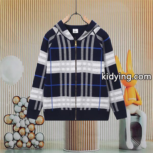 バーバリー コピー BURBERRY 好評続出 2025秋冬特製 クラシックチェック ニットパーカー-2