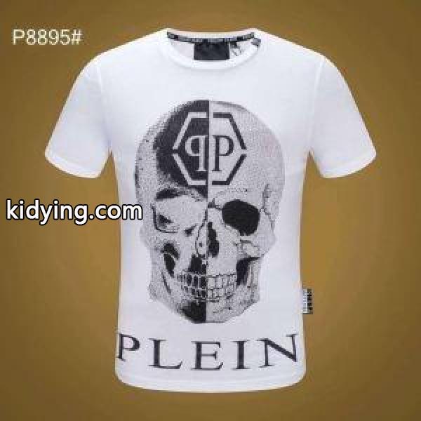 2色可選 TOPセラー賞受賞 Tシャツ/ティーシャツ 19SS新作 フィリッププレイン毎年定番人気商品 PHILIPP PLEIN_フィリッププレイン PHILIPP PLEIN_ブランド コピー 激安(日本最大級)-1