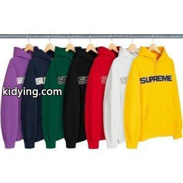 2018新品 多色選択可 パーカー 型崩れしにくい Supreme 18FW Perforated Leather Hooded Sweatshirt_シュプリーム SUPREME_ブランド コピー 激安(日本最大級)-0