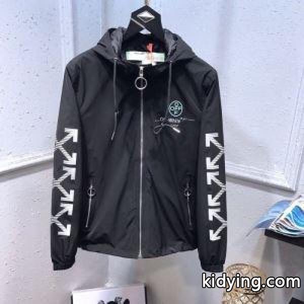 この春夏に出番の多い Off-White 2色可選 オフホワイト これからの季節に大活躍フード付きコート_Off-White オフホワイト_ブランド コピー 激安(日本最大級)-1